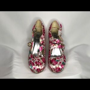 Floral High Heels